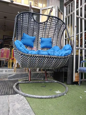 Great Designed Rattan Double Swing Chair