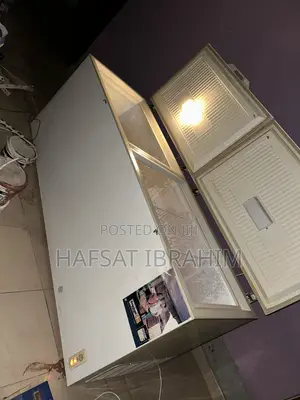 611l Scanfrost Double Door Chest Freezer