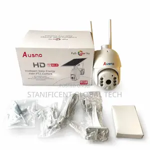 Ausno 5MP WiFi Single Lens Solar PTZ Big Outdoor Camera (UBox App)
