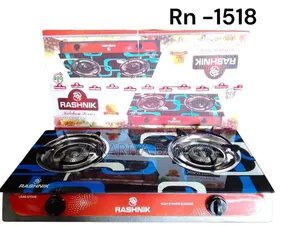 Rashnik 2 Face Glass Gas Burner