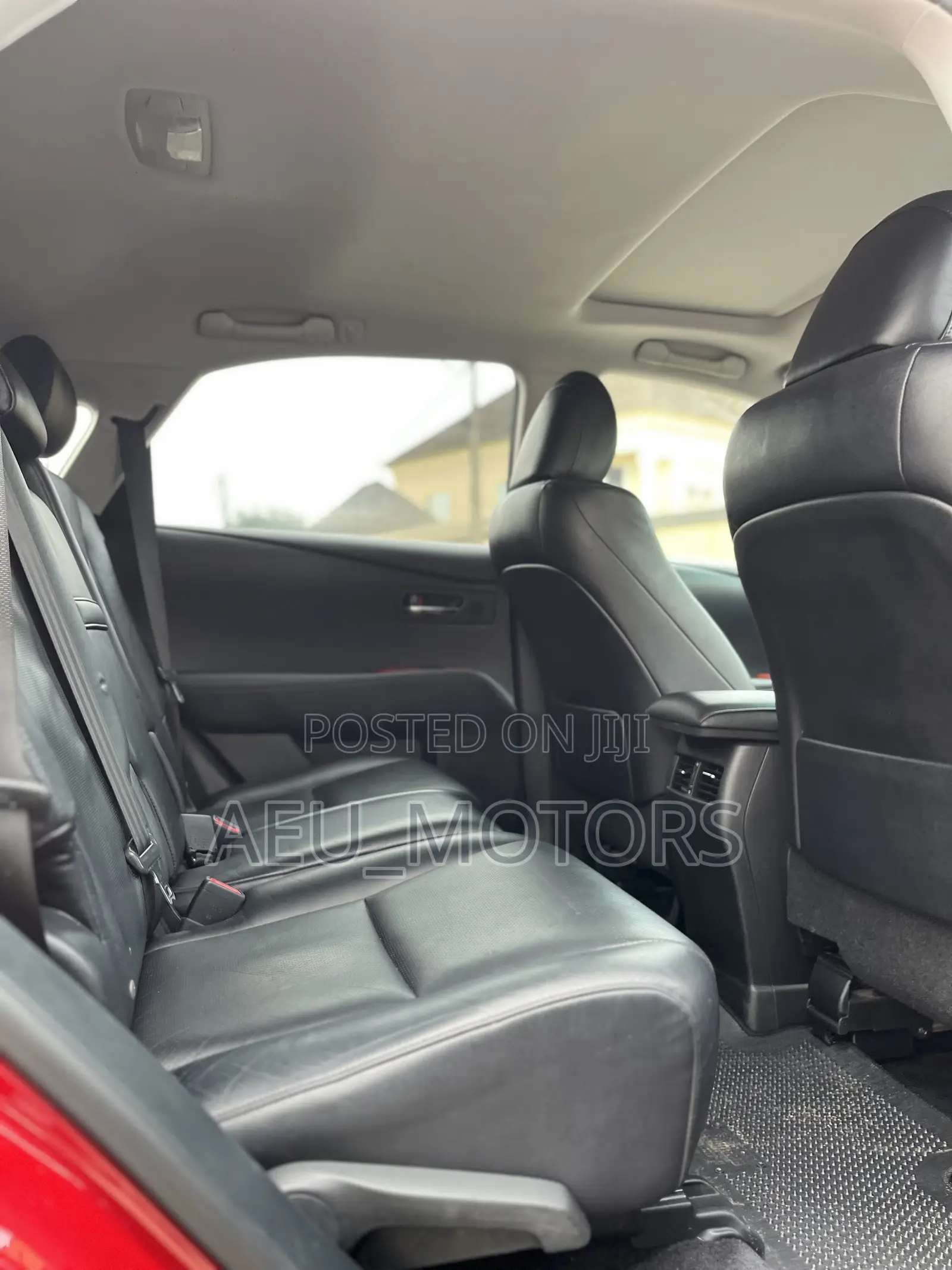 Lexus RX 2011 Red