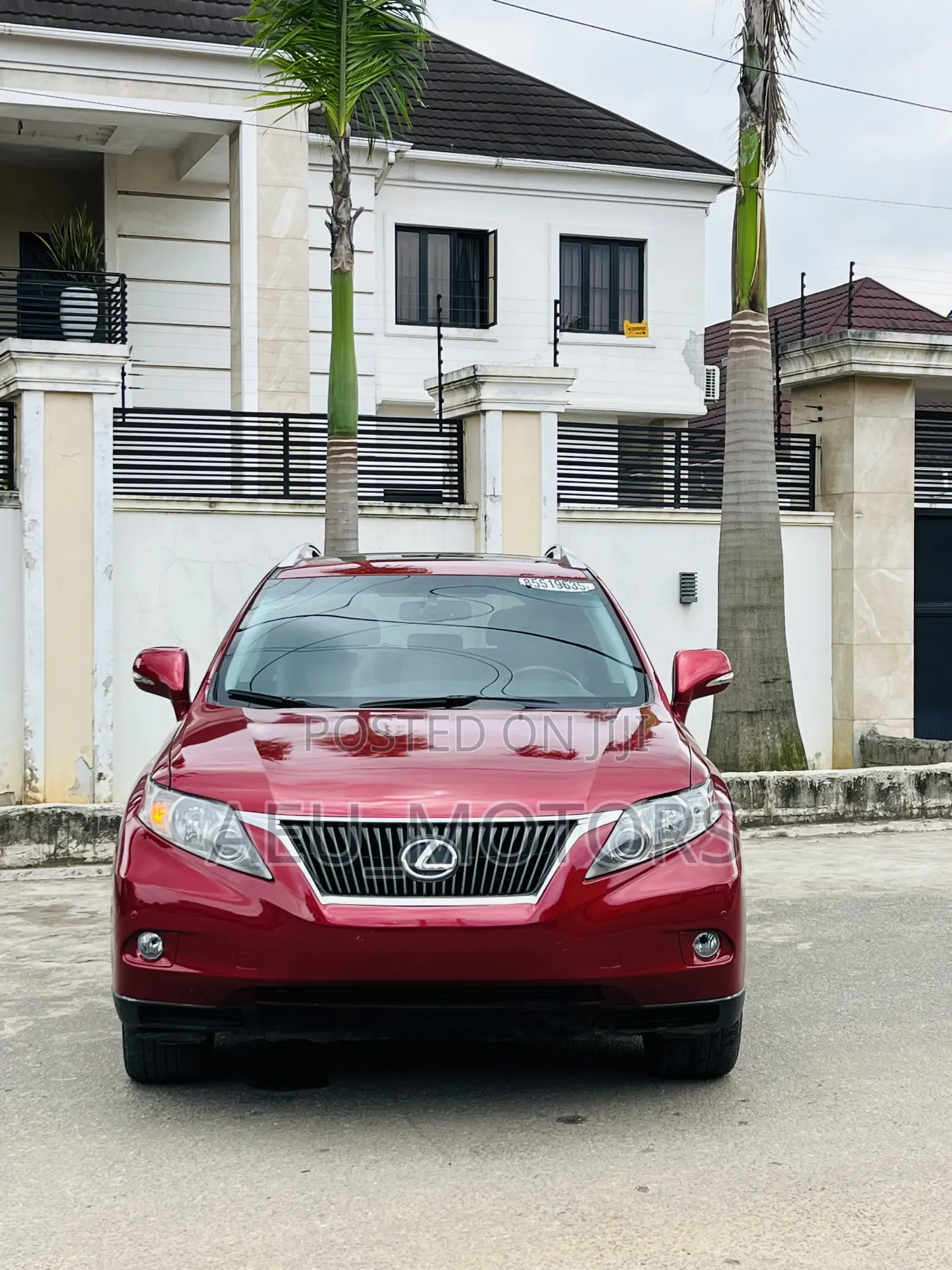 Lexus RX 2011 Red