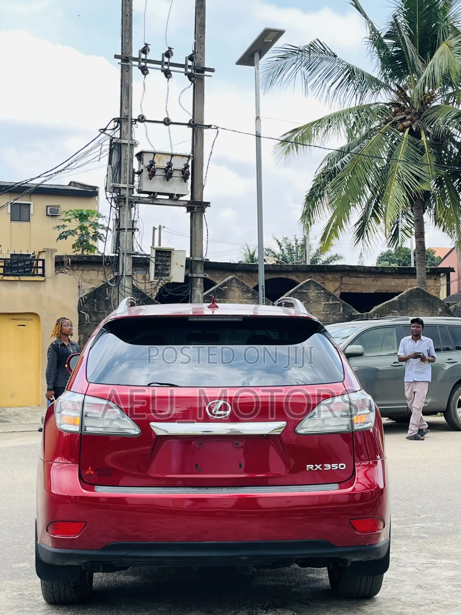 Lexus RX 2011 Red