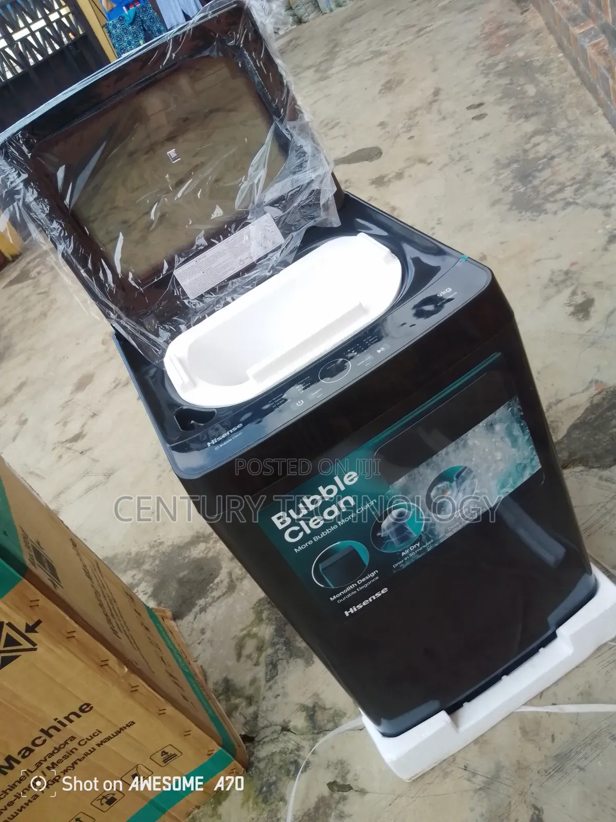 Hisense 9kg Automatic Top Loader – Smart Laundry Solution