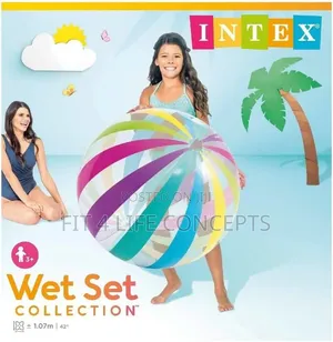 Beach Ball Swimming