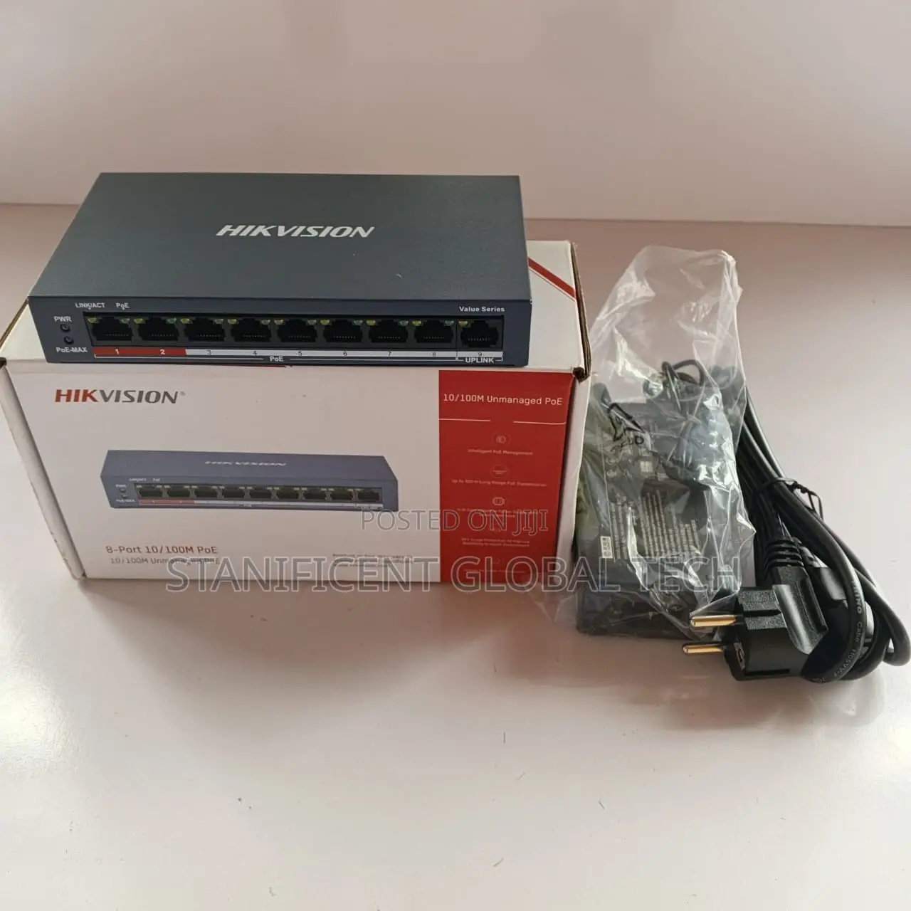 Hikvision 8Port Unmanaged POE Switch