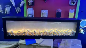 Electronic Flame Interior Decoration Cabinet, TV Console Fire Place