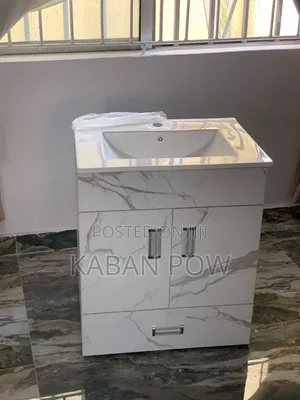 Two Brand New Wash Hand Basin With Marble Carbinet for Price of One!
