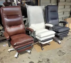 Premium Executive High-Back Leather Office Chair