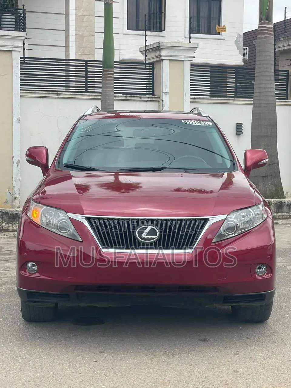 Lexus RX 2011 Red