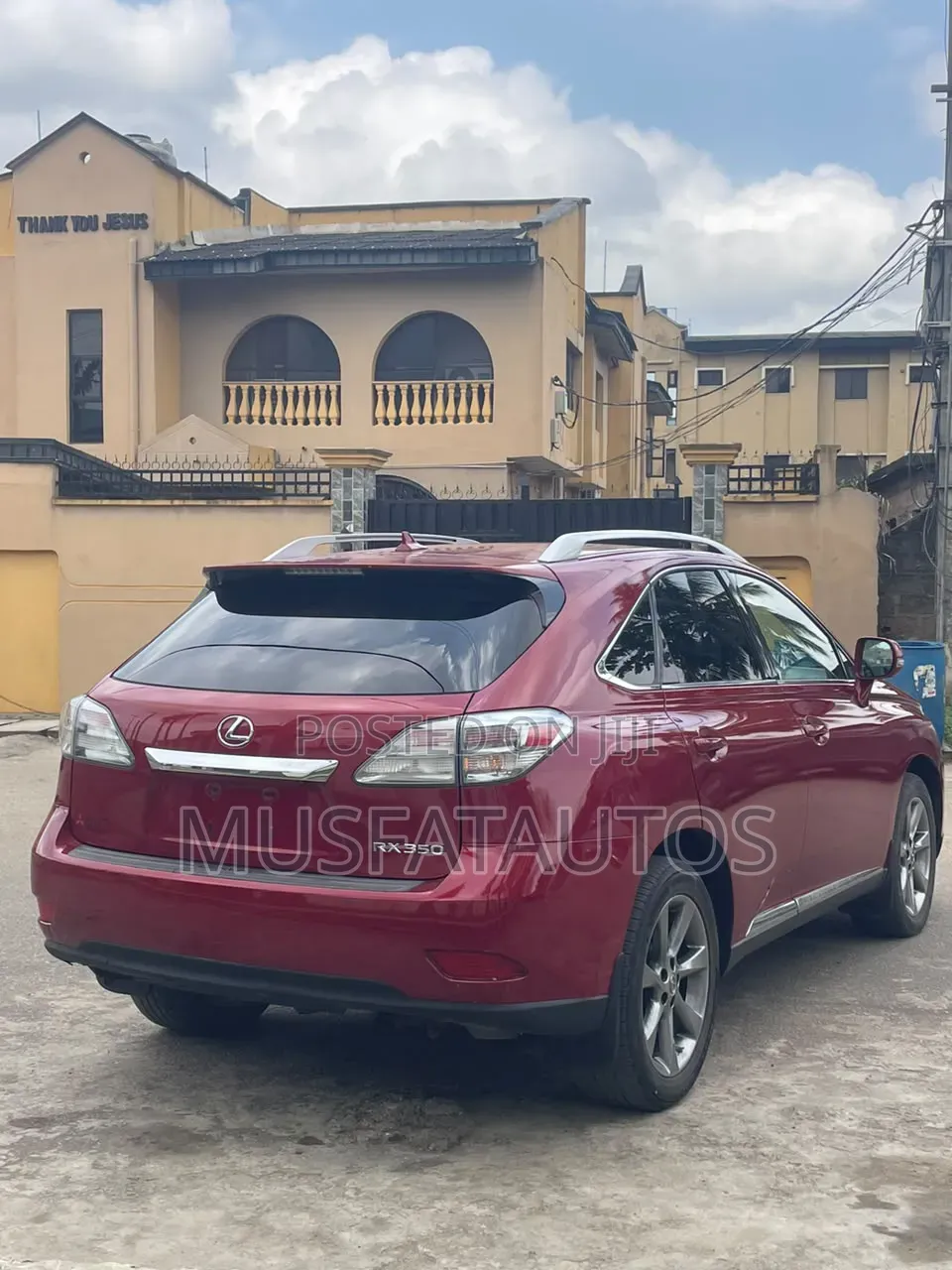 Lexus RX 2011 Red