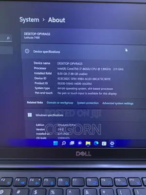 Laptop Dell Latitude 7490 8GB Intel Core i7 SSD 256GB