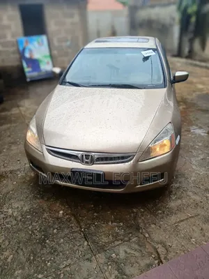 Honda Accord 2007 Gold