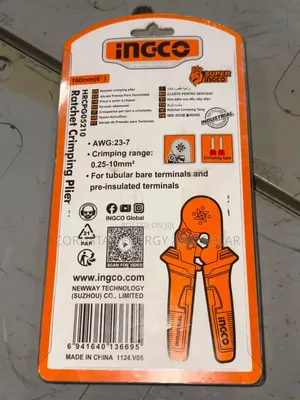 Industrial Ratchet Crimping Plier 160mm(6")