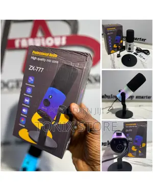 Broadcast Microphone With RGB Light ZX-777