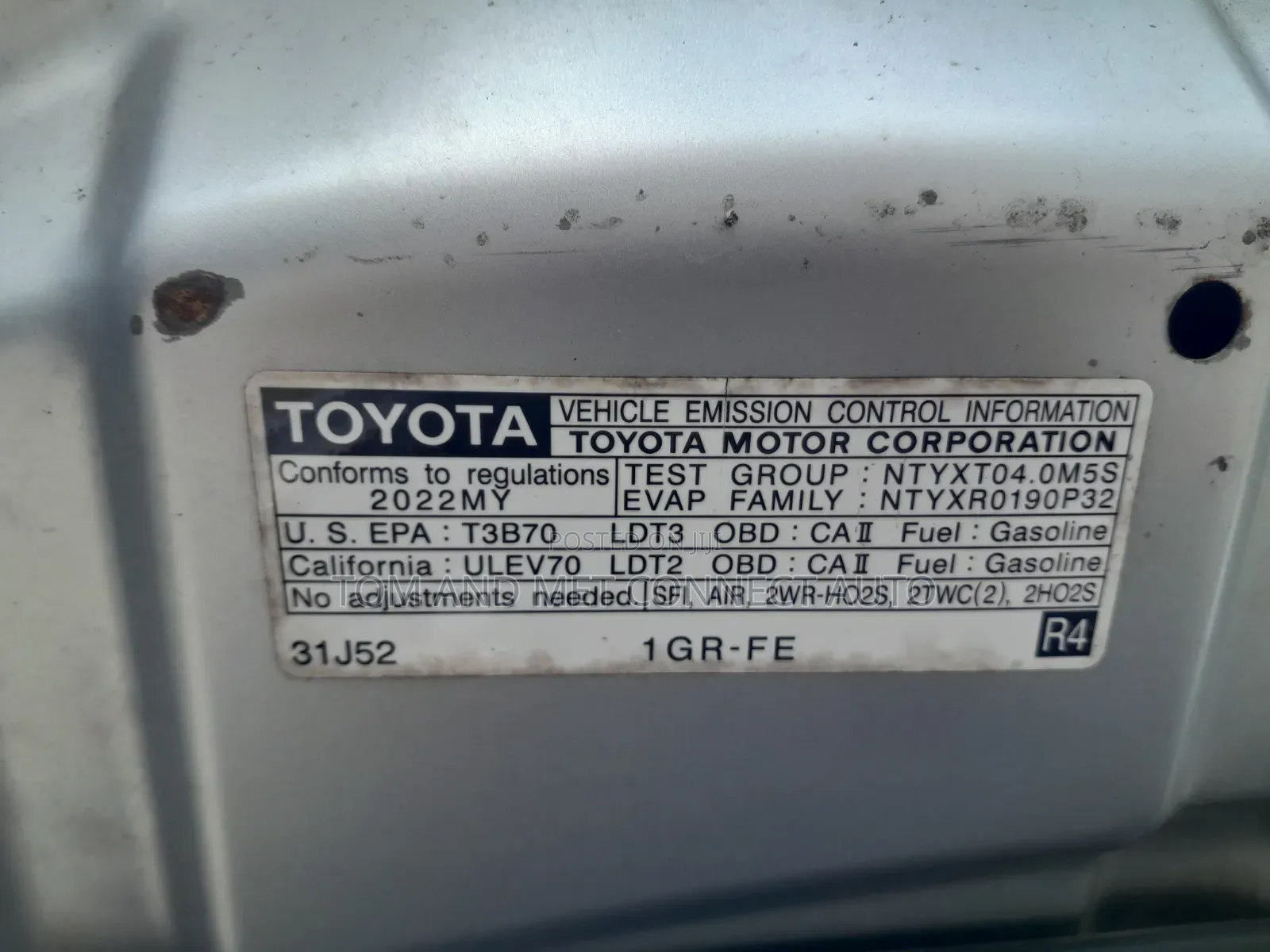 Toyota 4-Runner 2022 Silver