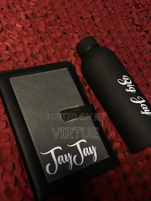 Customized Diary & Flask Gift Set | Premium Personalized