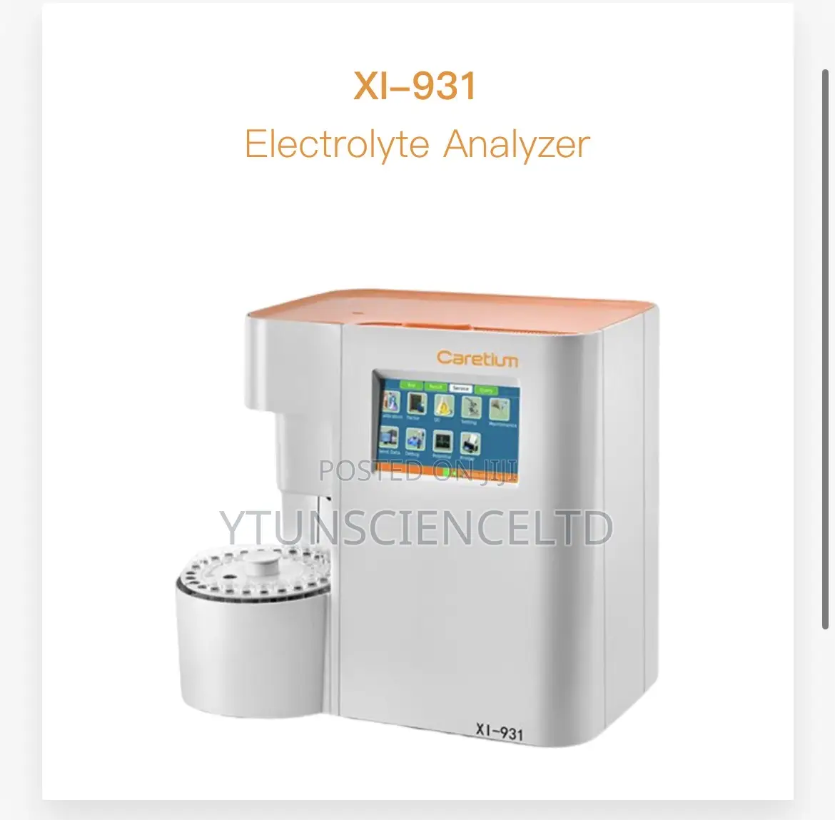 XI - 931 Electrolyte Analyzer