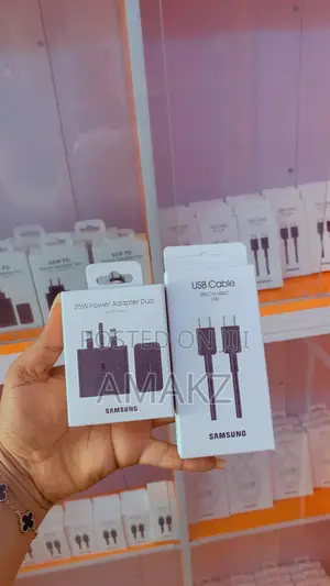 25w Samsung Charger and Cable