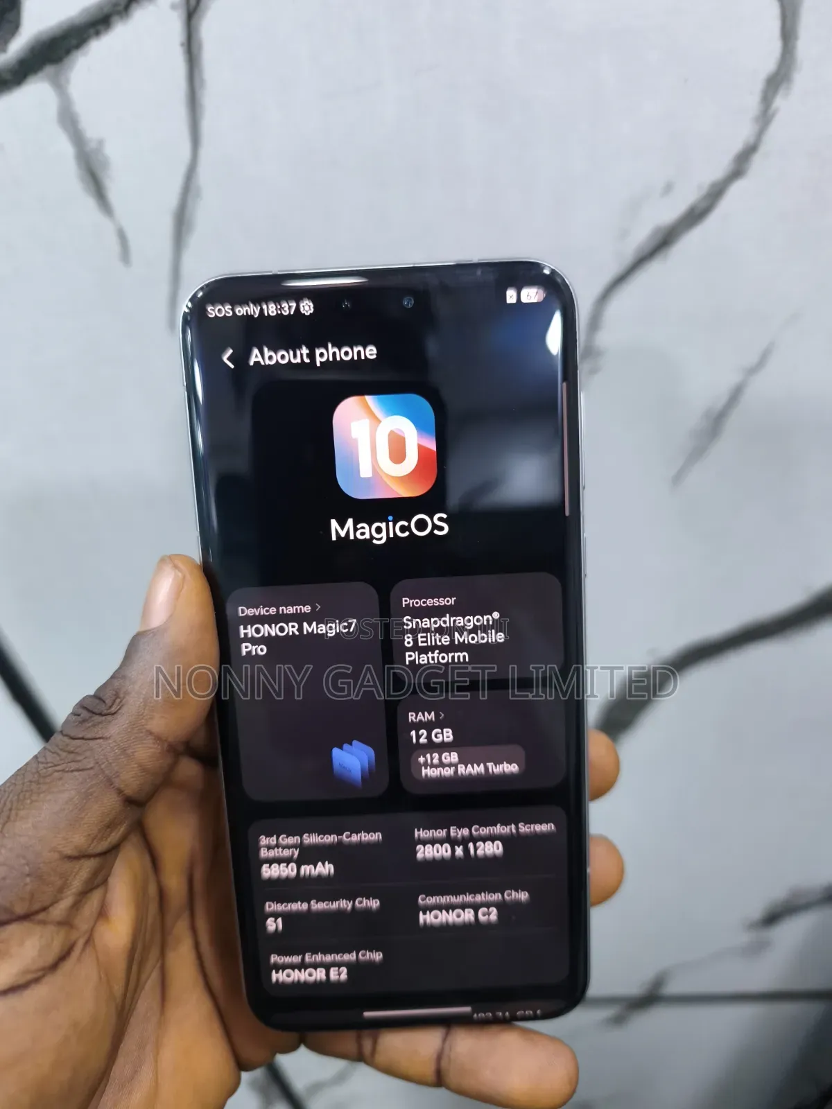 Honor Magic7 Pro 512 GB Gray