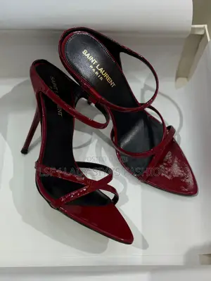 YSL Red Mules