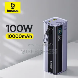 Baseus 100W Portable Power Bank, 10000mAh