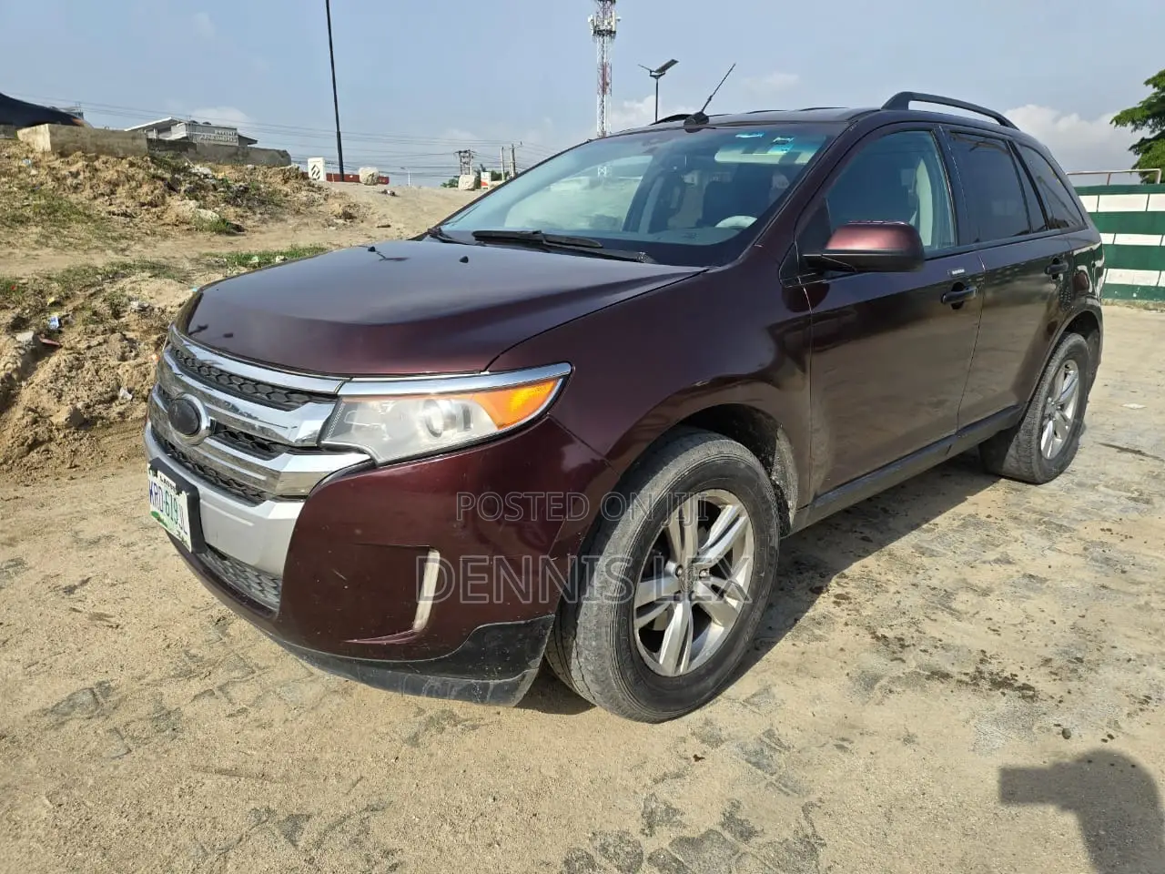 Ford Edge 2011 Brown