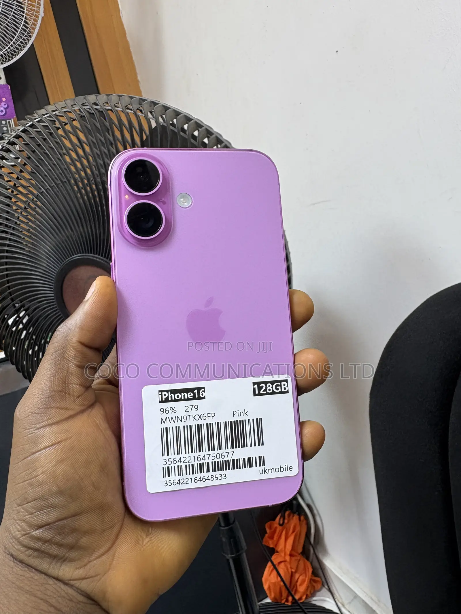 Apple iPhone 16 128 GB Pink