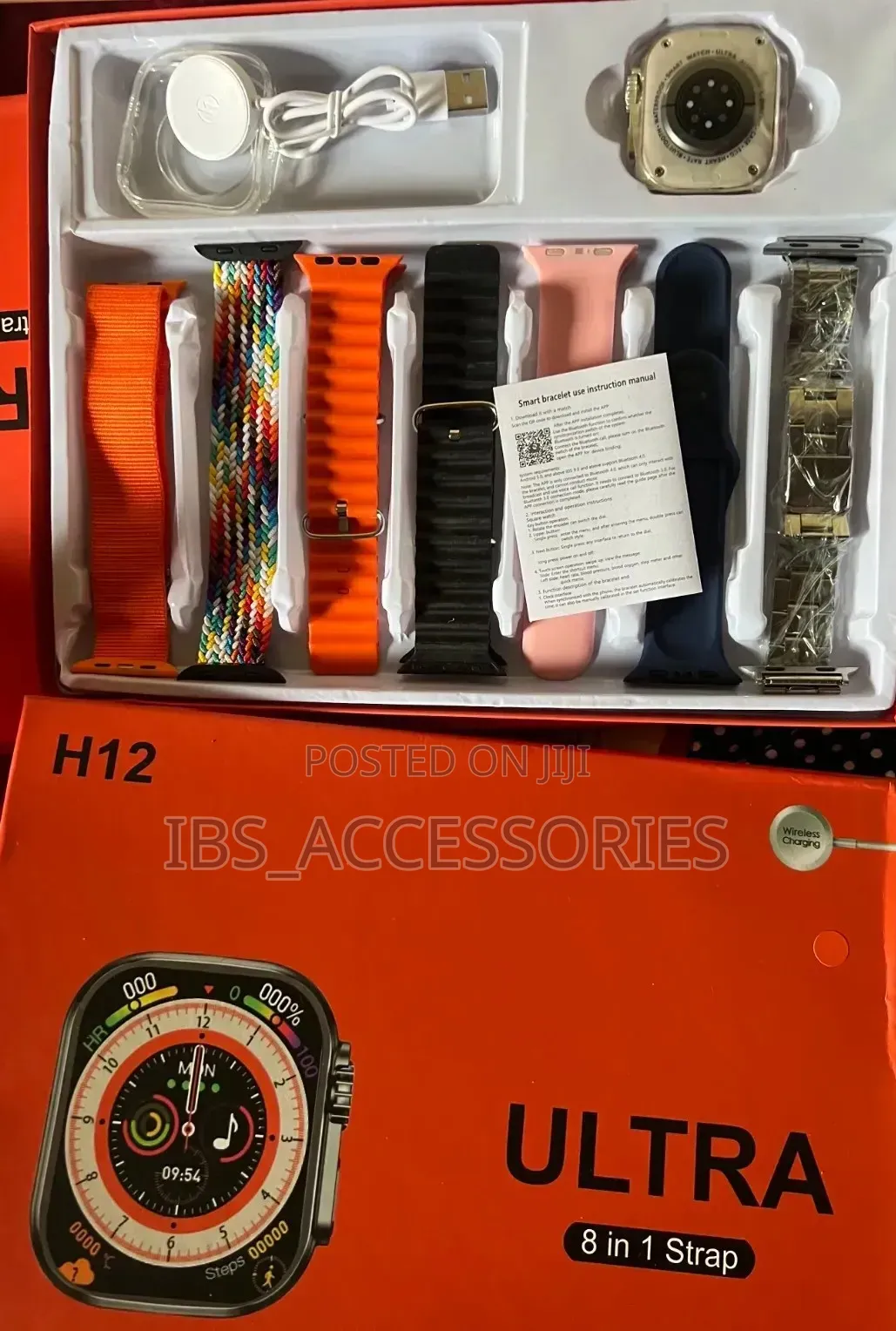 H12 Ultra 8 in 1 Strap