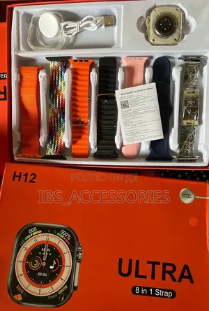 H12 Ultra 8 in 1 Strap