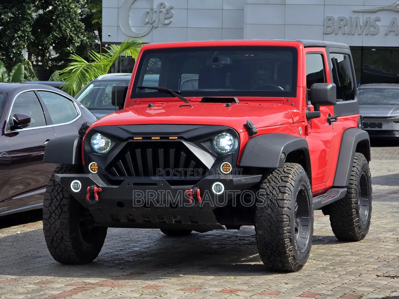 Jeep Wrangler 2014 Orange