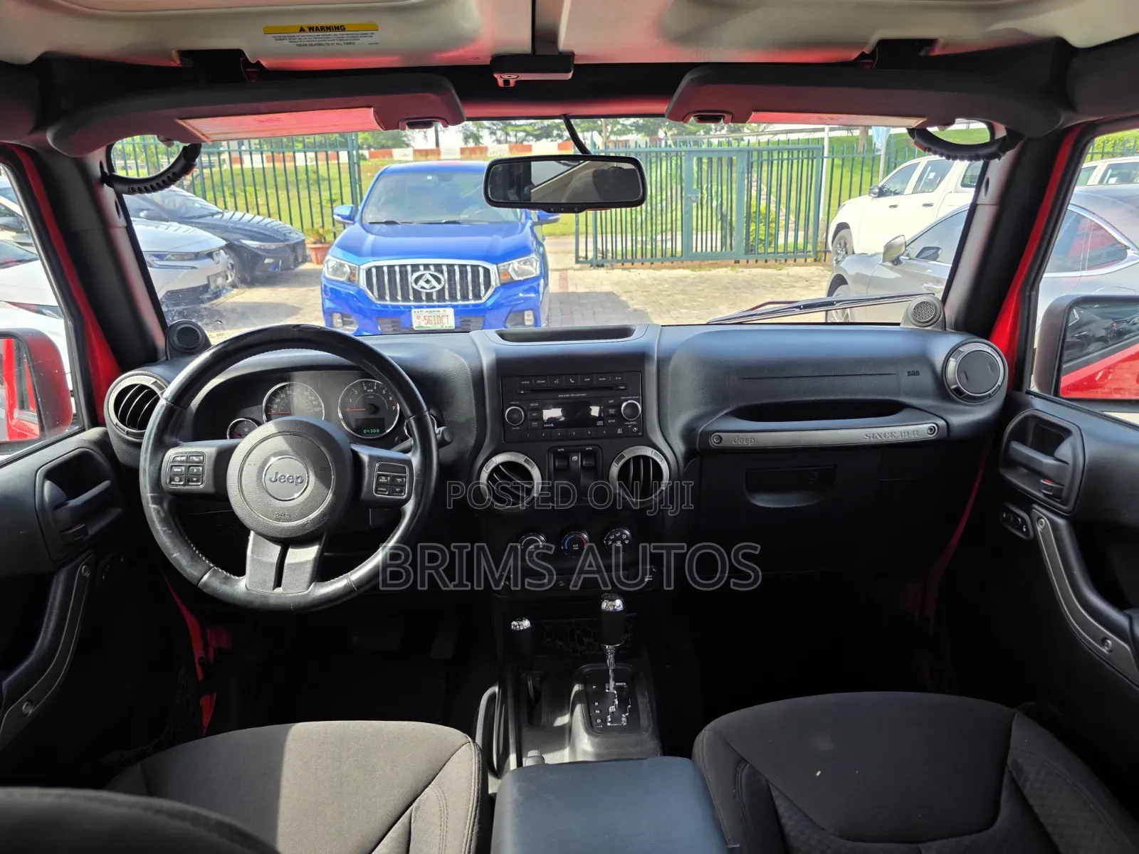 Jeep Wrangler 2014 Orange