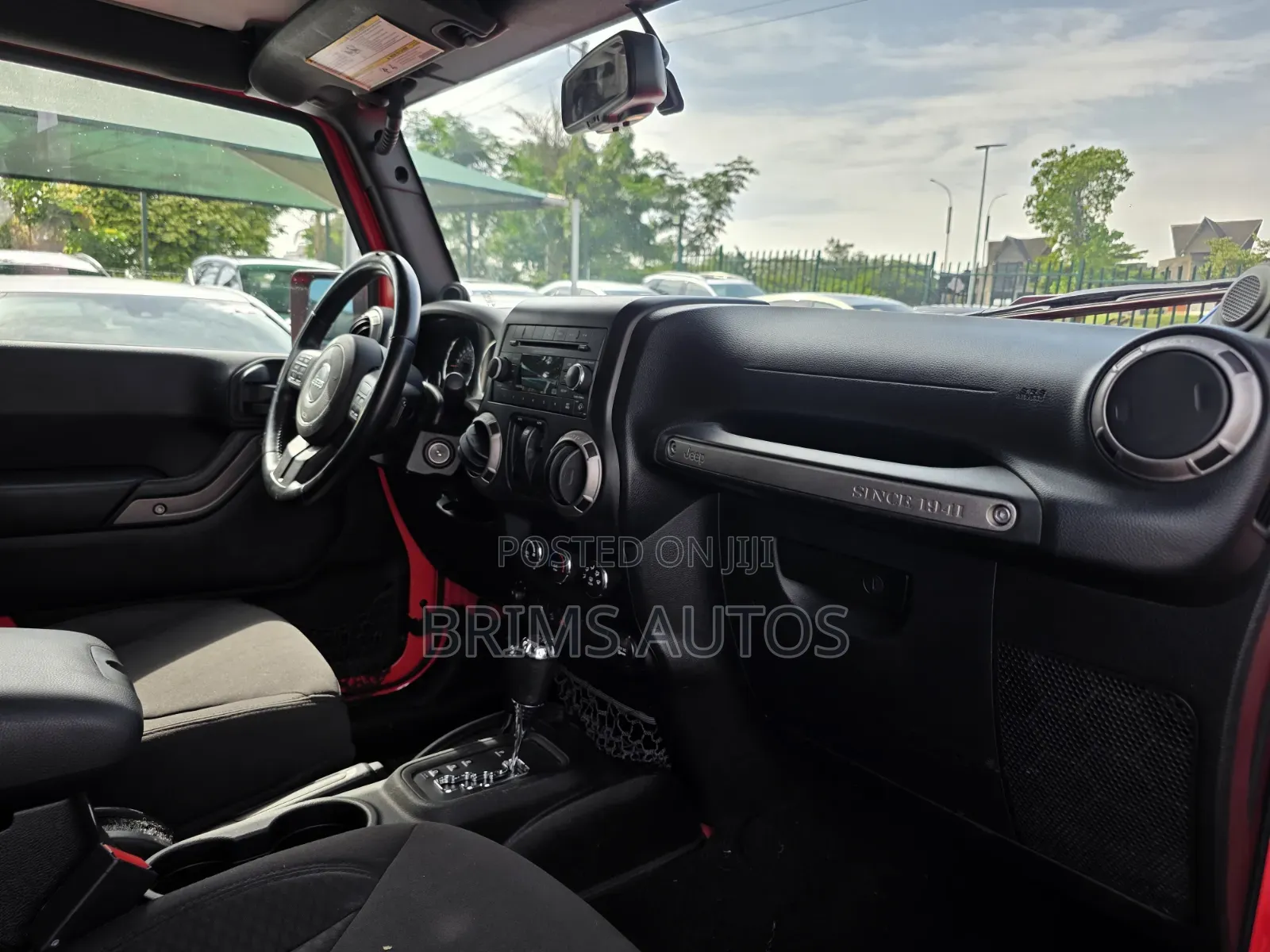 Jeep Wrangler 2014 Orange