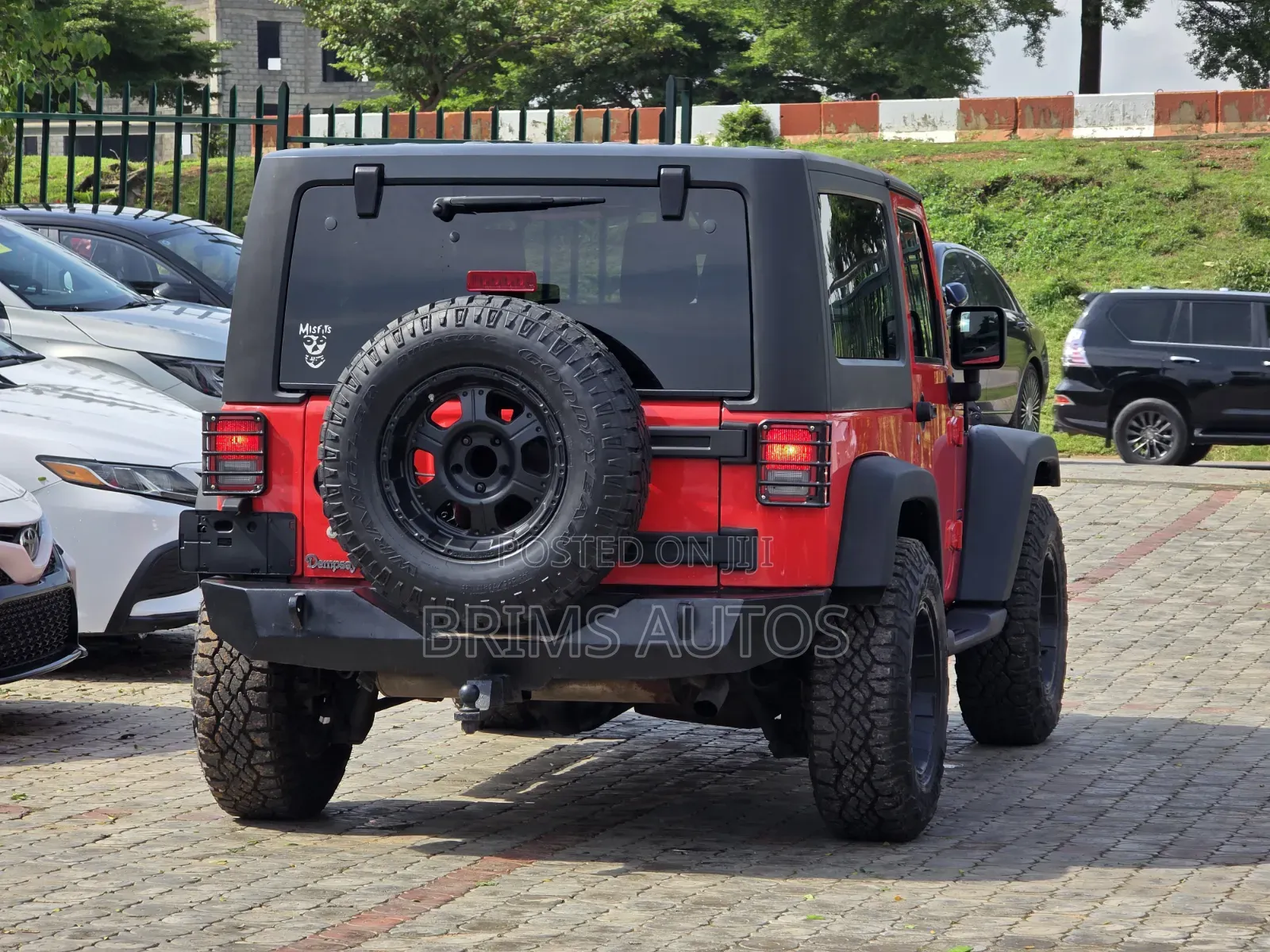 Jeep Wrangler 2014 Orange