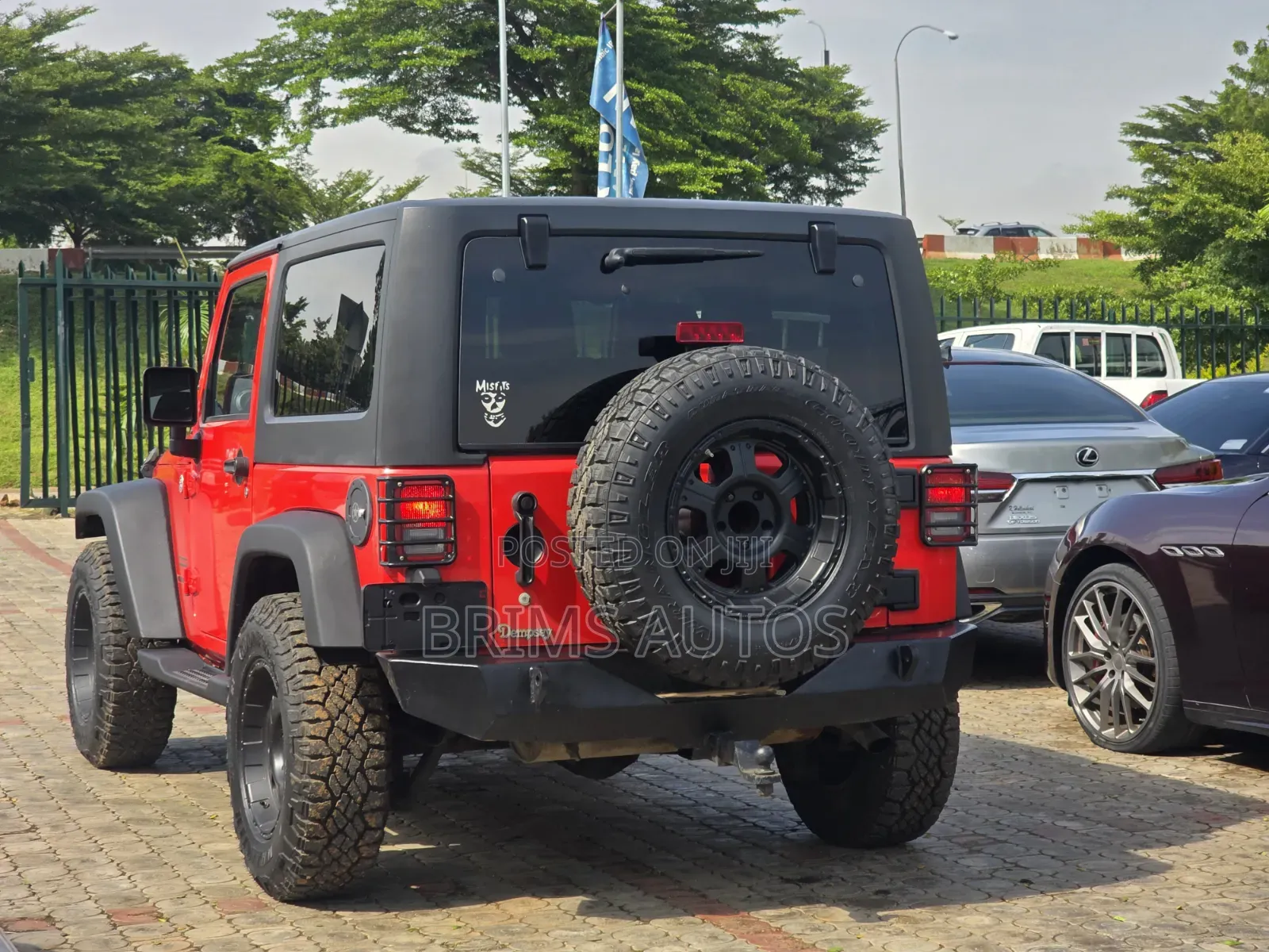 Jeep Wrangler 2014 Orange