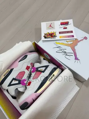 Original Nike Air Jordan 4 Comic Sneakers