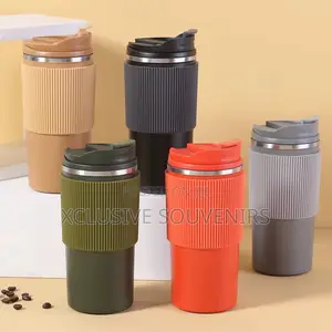 Stainless Steel Vacuum Insulated Travel Mug With Spill Proof Lid