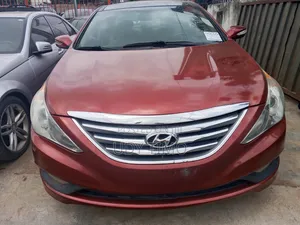 Hyundai Sonata 2014 Red