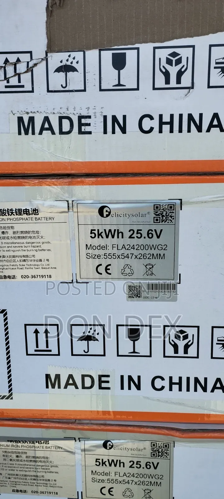5kwh 24volt Felicity Battery