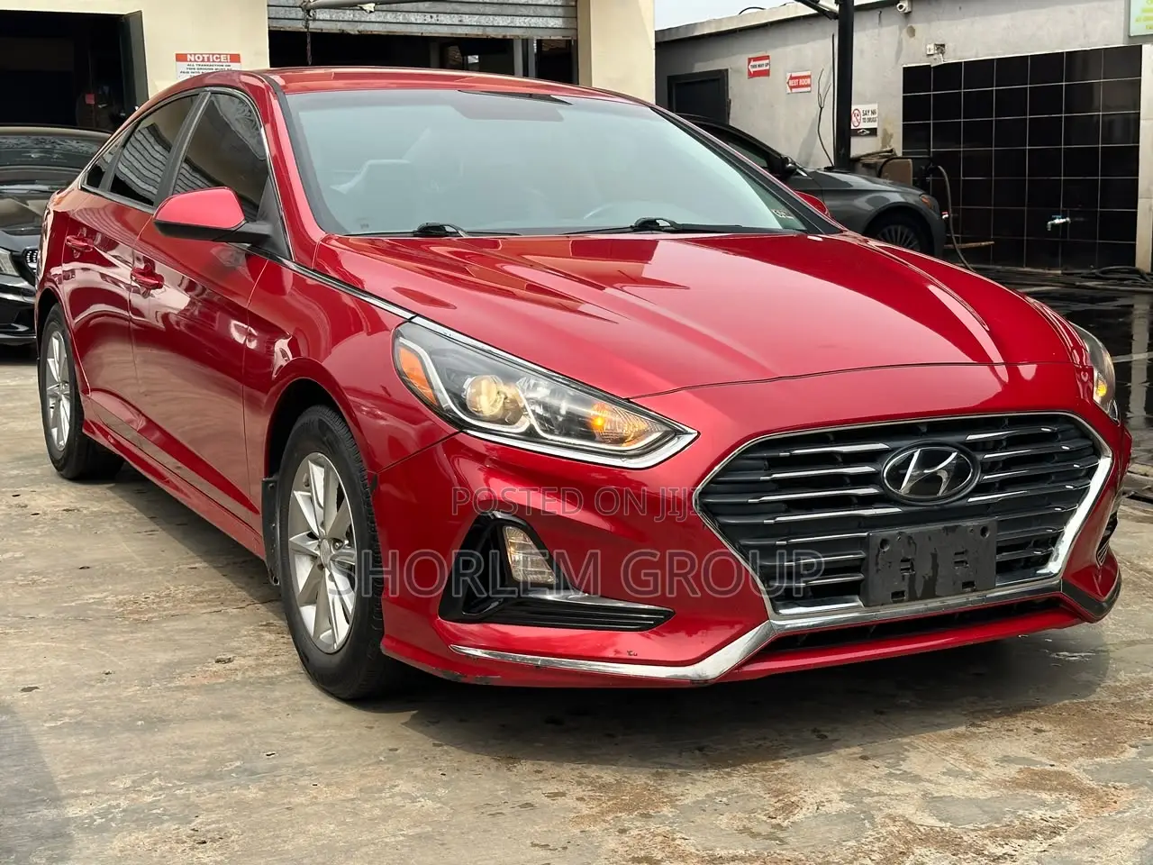 Hyundai Sonata 2018 Red