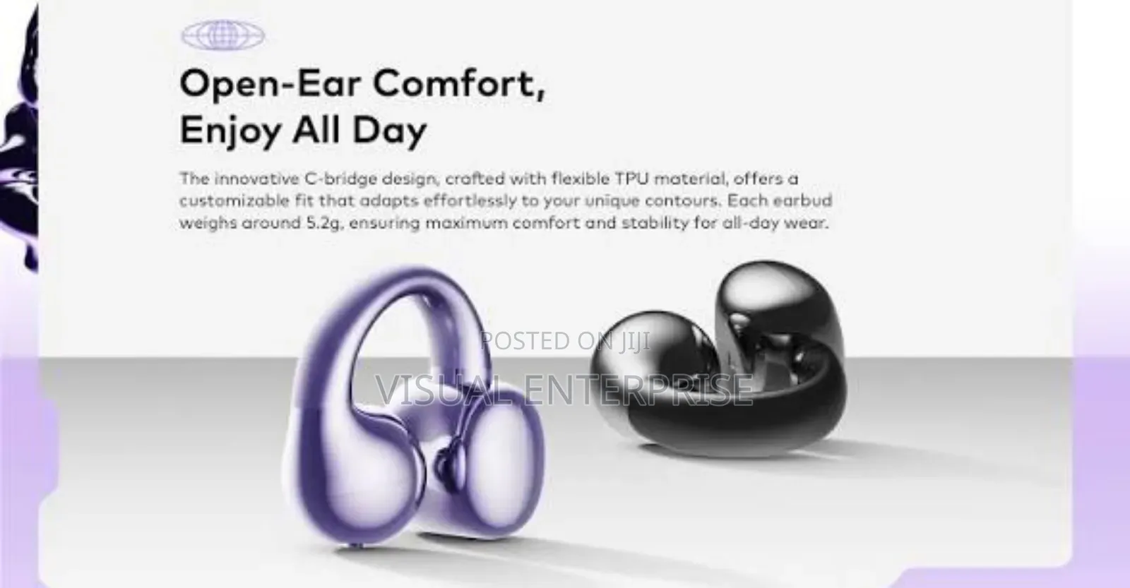 Itel BudsFit 5 True Wireless Earbuds. (Original)