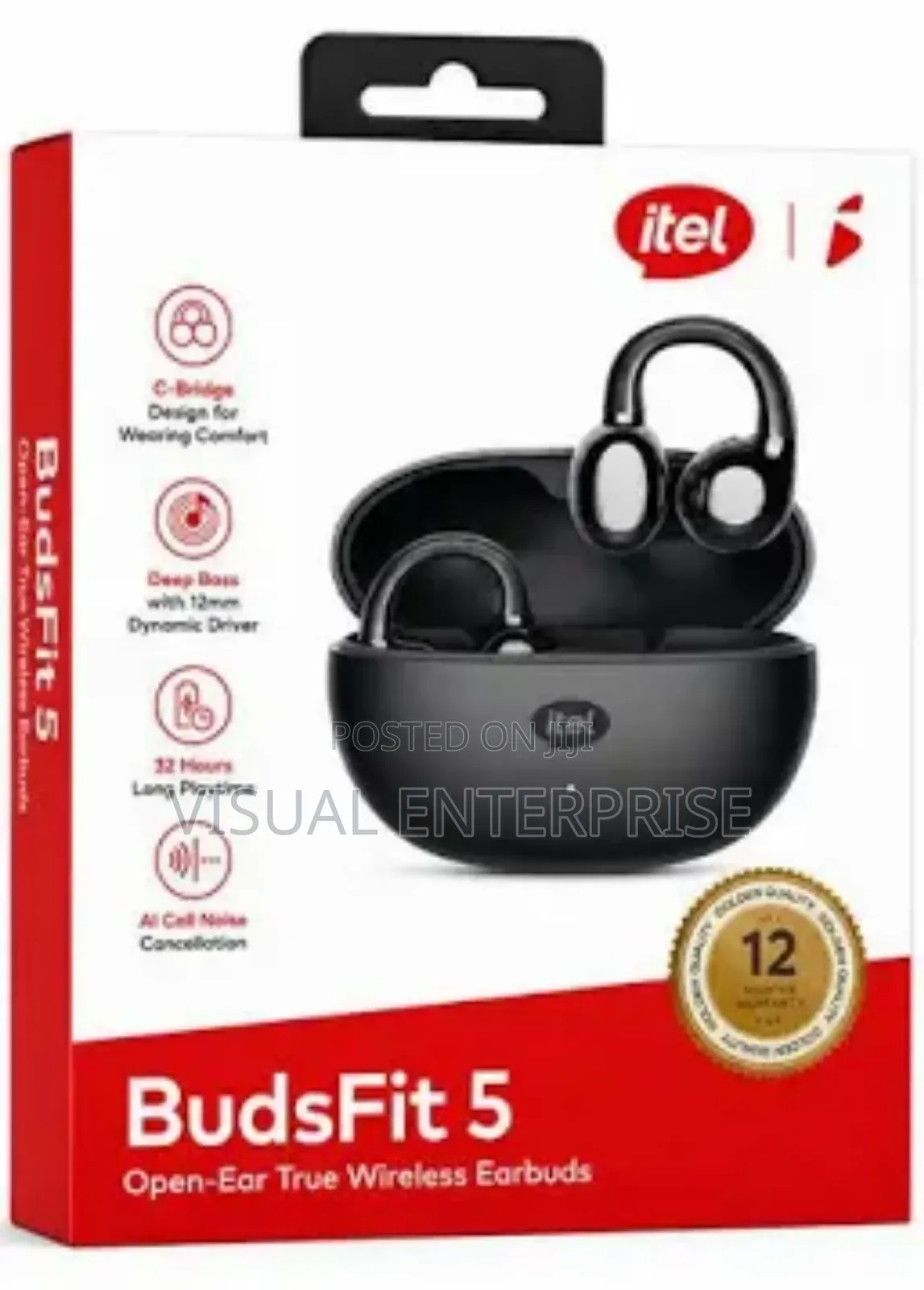 Itel BudsFit 5 True Wireless Earbuds. (Original)