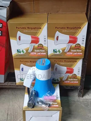 Portable Megaphone ( Double Power 100w Loud Volume)