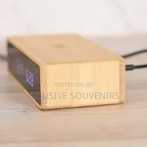 Wireless Charging Temperature Display Digital Clock Smart Table Clocks