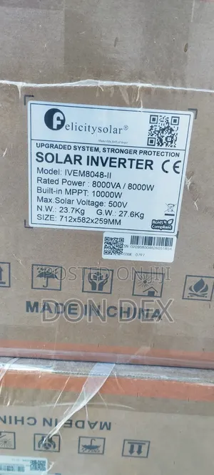 8kva 48v IVEM Felicity Solar Inverter