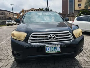 Toyota Highlander 4x4 2008 Black