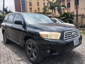 Toyota Highlander 4x4 2008 Black
