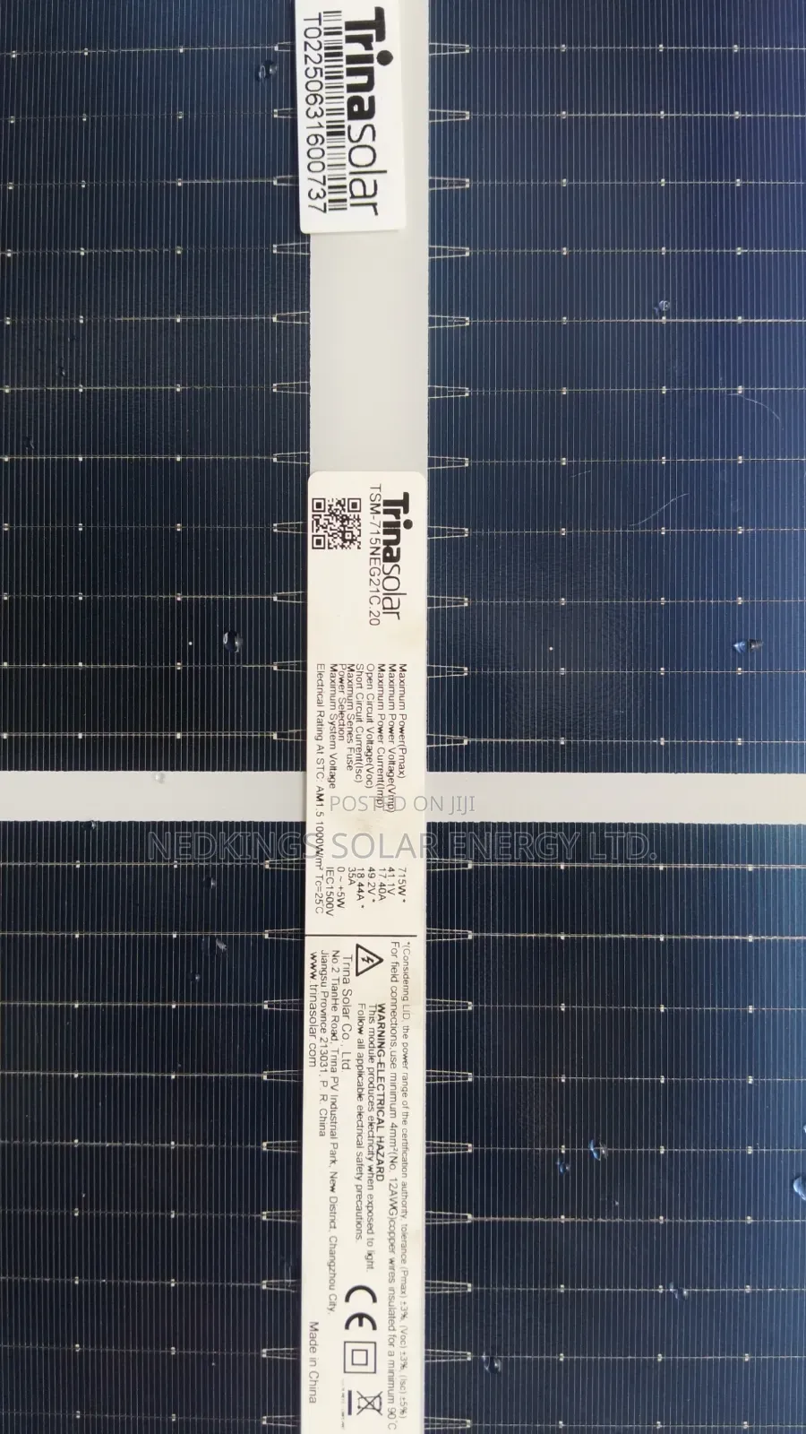 715W Trina Solar Panel