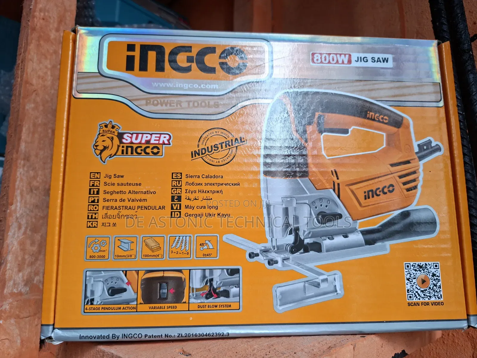 Ingco Jig Saw-800w
