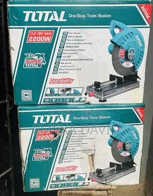 Total Electric Metal Cut Off Saw (14” / 355mm, 2200W, Model TS223558).